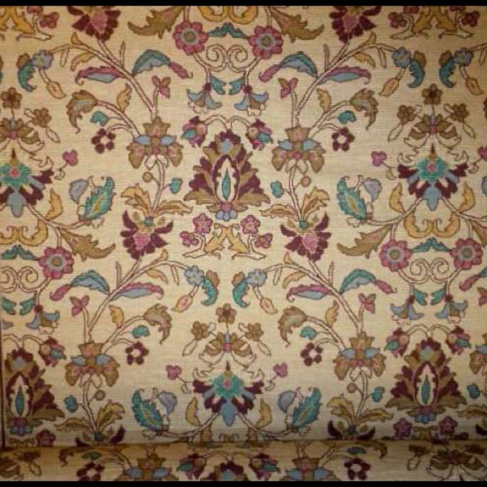 6 yards Ralph Lauren Bohemian Melstone Rug Umber Fabric - Picture 8 of 17